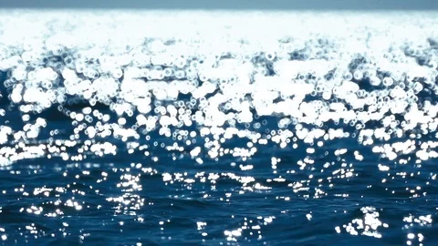 Beautiful Sea Texture surface in slow motion 库存影片 86004621