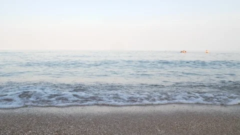 Beautiful sea waves Stock Footage 91339395