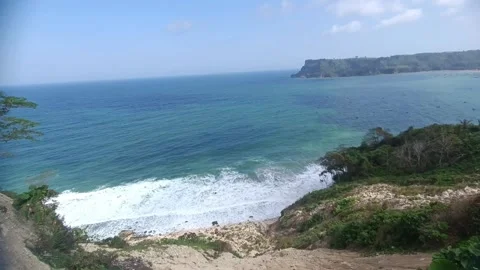 Beautiful sea waves Stock Footage 280151928