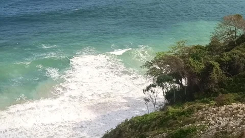 Beautiful sea waves Stock Footage 280152049