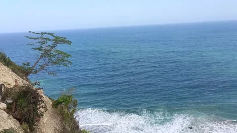 Beautiful sea waves Stock Footage 280164312