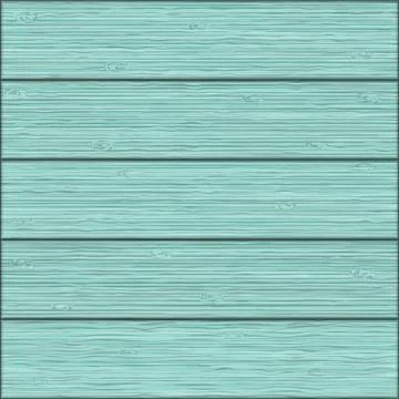 Beautiful seamless background. Realistic texture of blue wooden boards. Stock Illustration
