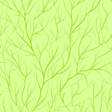 Beautiful seamless background with tree branches. Stock Illustration
