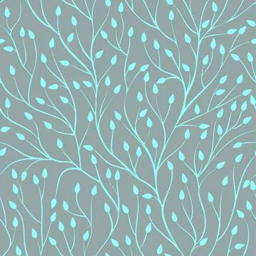 Beautiful seamless background with tree branches Stock Illustration