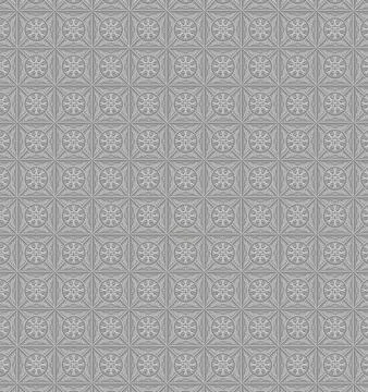 Beautiful seamless golden pattern seamless. seamless flowers pattern and mandala Stock Illustration