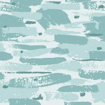 Beautiful seamless pattern with blue, turquoise watercolor stripes. hand pa.. 스톡 일러스트