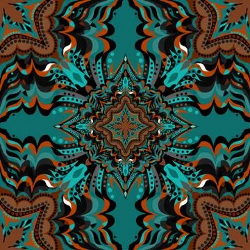 Beautiful seamless pattern. Decorative elements. vector illustration 스톡 일러스트