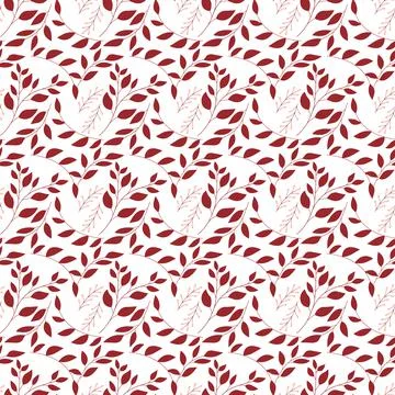 Beautiful Seamless Pattern with Flowers Stock Illustration