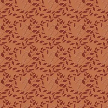 Beautiful Seamless Pattern with Flowers Stock Illustration