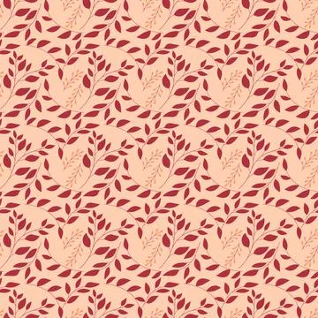 Beautiful Seamless Pattern with Flowers Stock Illustration