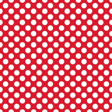 Beautiful Seamless polka dots for pattern background, wallpaper, texture, web Stock Illustration