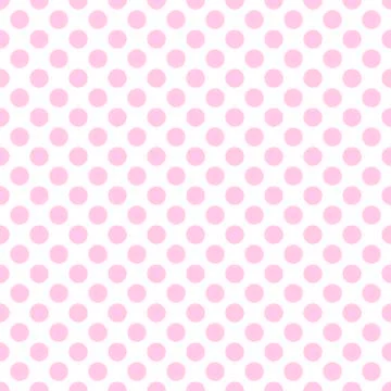 Beautiful Seamless polka dots for pattern background, wallpaper, texture, web Illustrazione stock