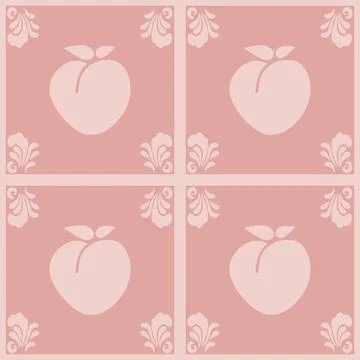 Beautiful seamless tile pattern designs make great flooring Stockillustratie