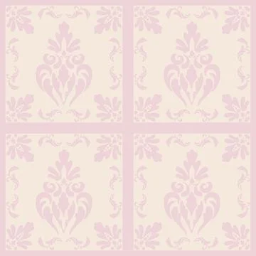 Beautiful seamless tile pattern designs make great flooring Stock Illustration