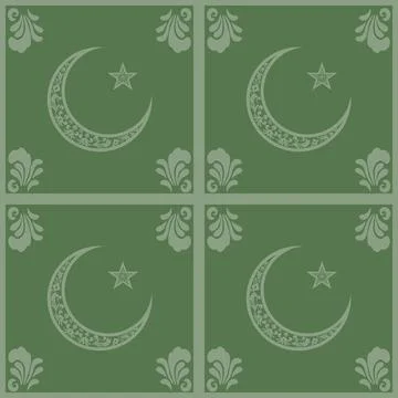 Beautiful seamless tile pattern designs make great flooring Illustrazione stock