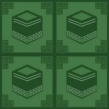 Beautiful seamless tile pattern designs make great flooring イラスト素材