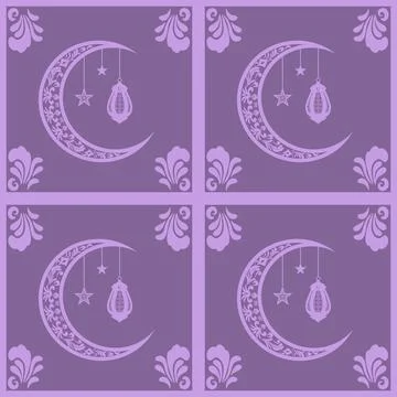 Beautiful seamless tile pattern designs make great flooring イラスト素材
