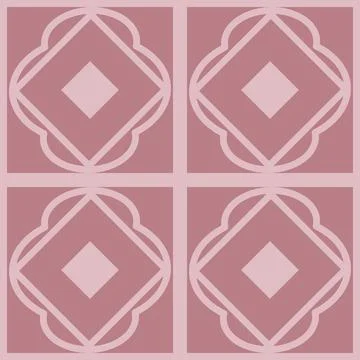 Beautiful seamless tile pattern designs make great flooring Stock Illustration