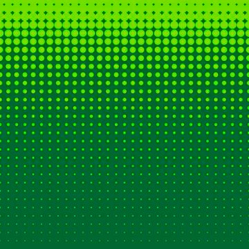 Beautiful seamless vector light green dotted pattern green background Illustrazione stock