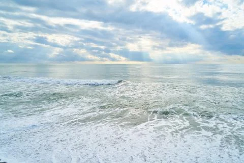 Beautiful seascape background Stock Photos