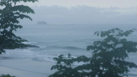 Beautiful seascape at evening Stock Footage 111959893