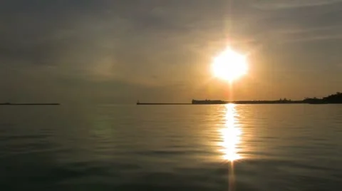 Beautiful seascape. Stock Footage 8970875