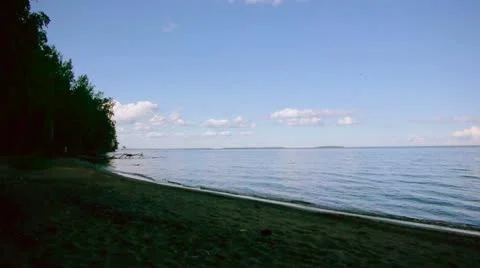 Beautiful seascape Stock Footage 18307125