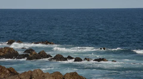 Beautiful seascape Stock Footage 32133799