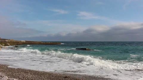 Beautiful seascape Vídeo Stock 47603877