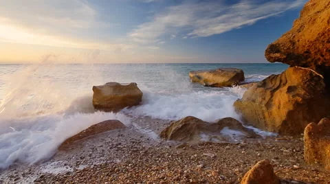Beautiful seascape Видео 47957493