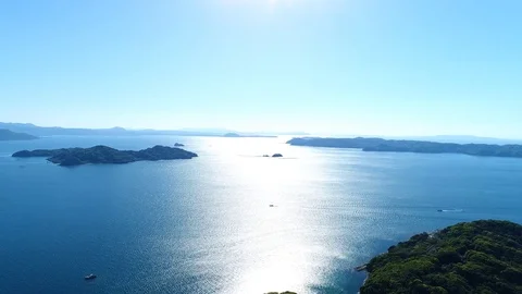 The beautiful seascape Stock Footage 80516855