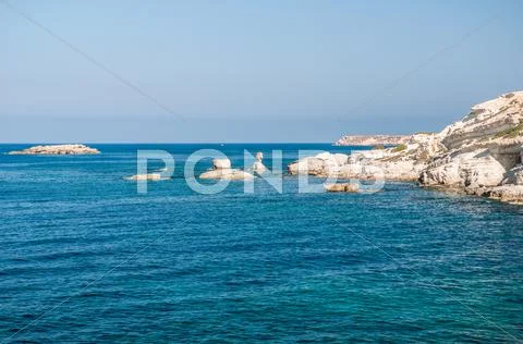 Beautiful seascape Stock Photos