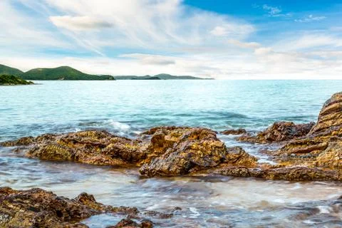Beautiful seascape Stock Photos