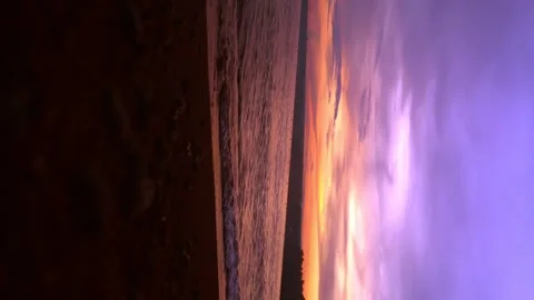 Beautiful seascape. Vertical video Vídeos de archivo 281422018