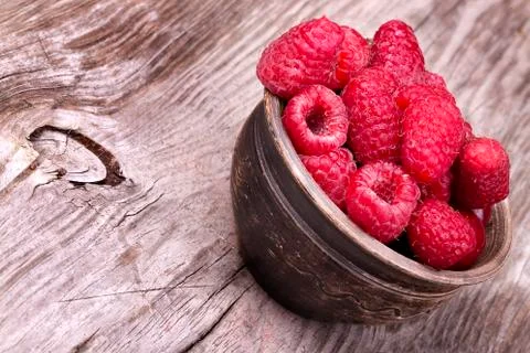 A beautiful selection of raspberries Stock Photos