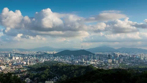 Beautiful Seoul Video stock 96281979