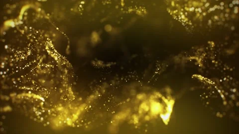 Beautiful shine Floating Dust Dynamic Wind Particles In The Air With BokehLoppb  Stock Footage 211118878