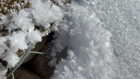 Beautiful shining snow closeup Stockbeeldmateriaal 171798552