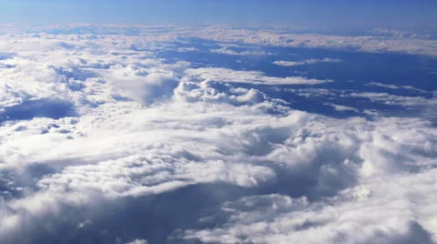 Beautiful shot of flight over clouds 4k Video stock 51727779