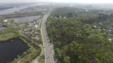 Beautiful Shot Highway Stock Footage 64069620