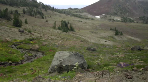 Beautiful shot of mountains Stock Footage 59486128