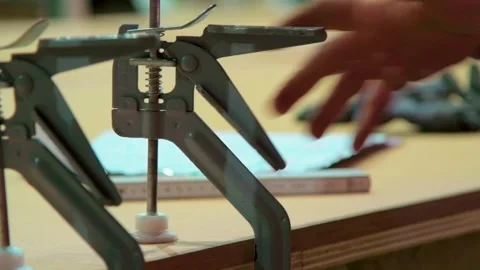 Beautiful shots of construction workers assembling materials Stock Footage 252077100