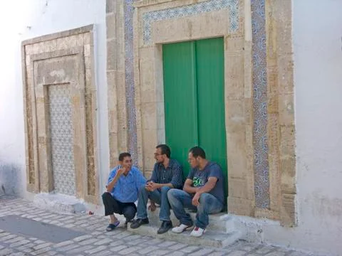 Beautiful shutter Tunis Stock Photos