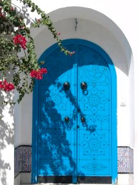 Beautiful shutter Tunis Fotos Stock