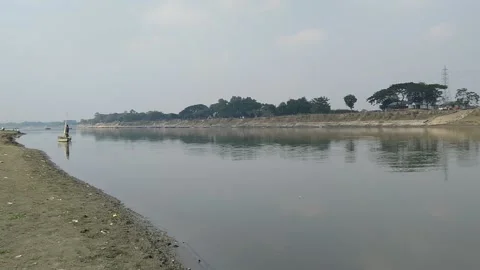 Beautiful sight of brahmaputra river 스톡 동영상 226994062