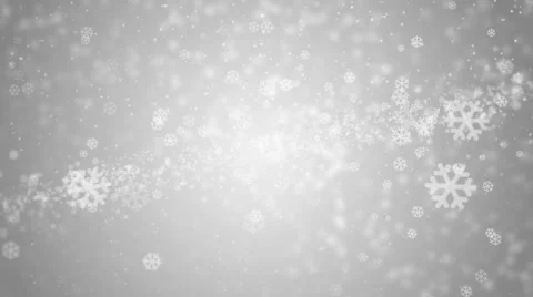 Beautiful silver winter background with snowflakes. Stock Footage 54116318