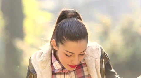 Beautiful singer dancing with microphone Stock Footage 59556551