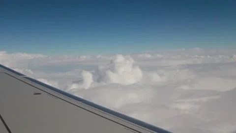 Beautiful sky above the clouds Stock Footage 154567265