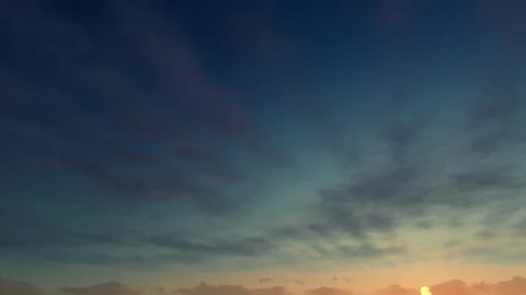 Beautiful Sky and cloud time lapse of clouds blowing 動画素材 203200281