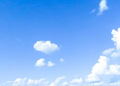 Beautiful sky and clouds background. Stock Photos